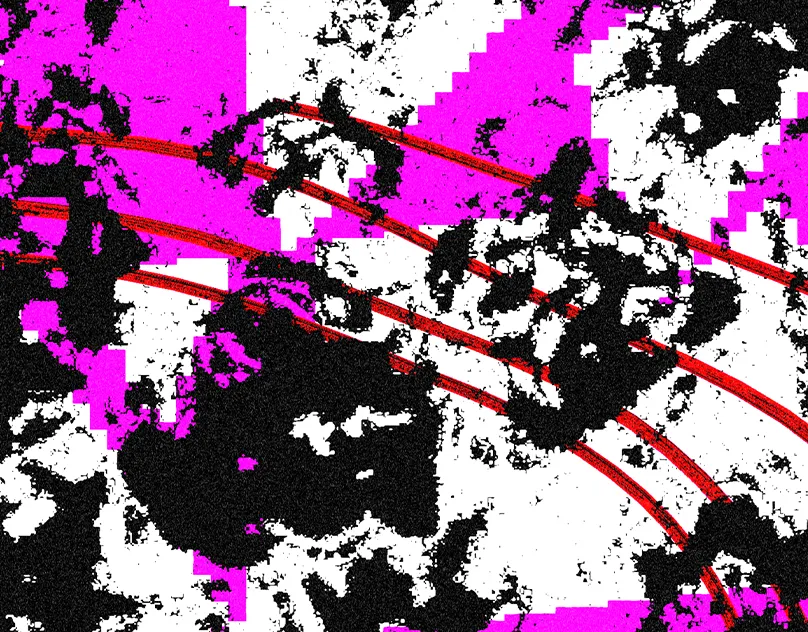 Screenshot of          the project Glitch.